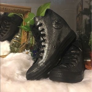 Converse Metallic Hidden Wedge Gun metal